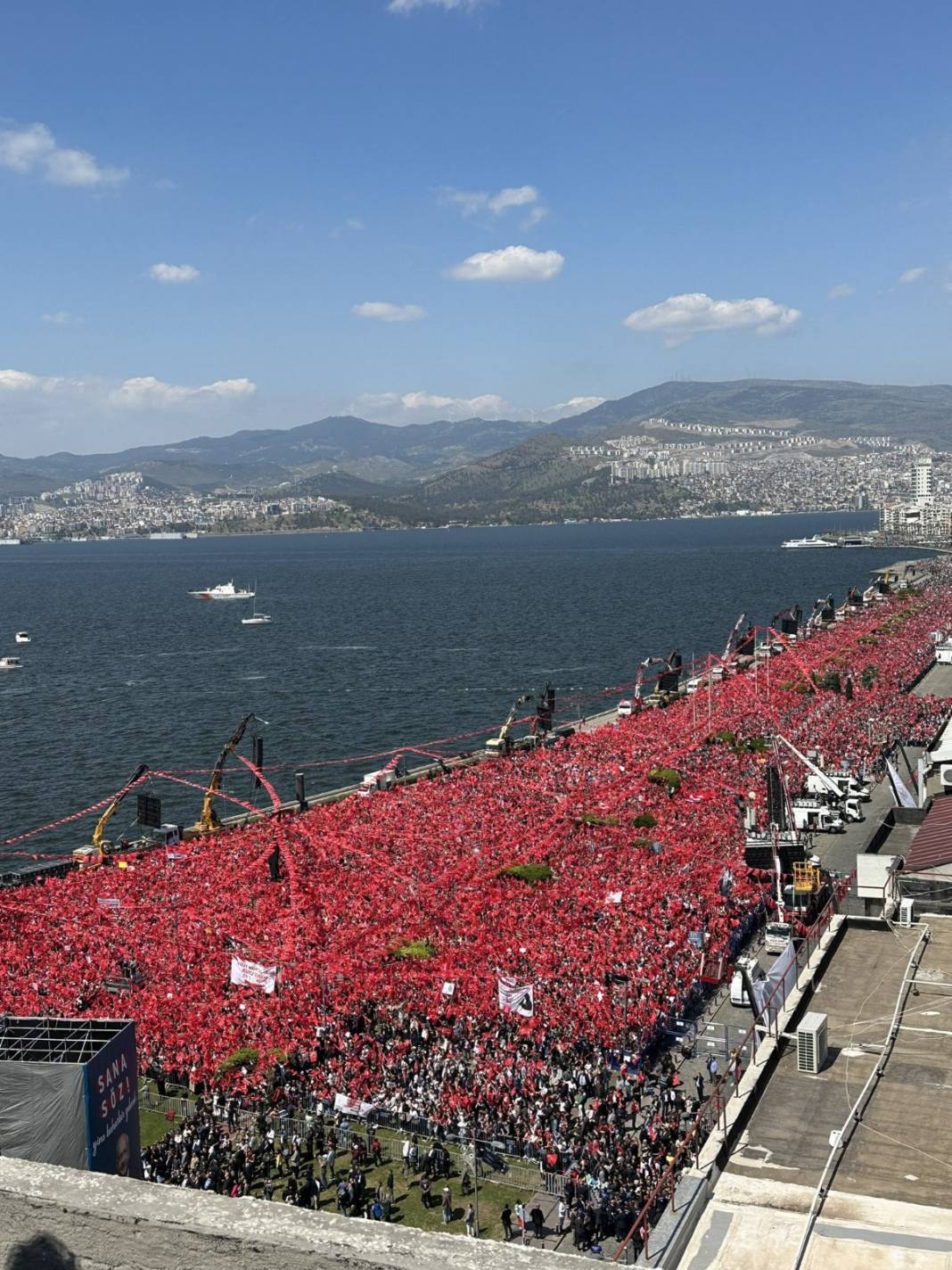 Altı liderden İzmir'de gövde gösterisi: Alan doldu taştı 13